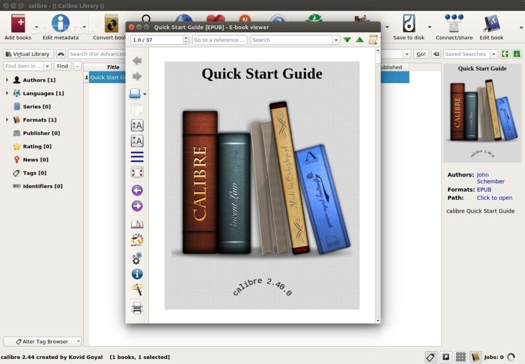 Calibre open source ebook management app gets major release after two years 527701 2