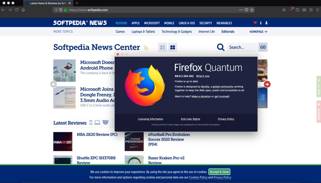 Mozilla firefox 69 0 2 released to fix youtube crash on linux other issues 527683 2