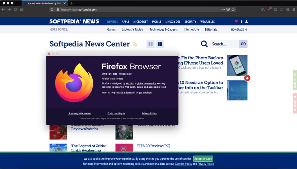 Mozilla firefox 70 is now available for all supported ubuntu linux releases 527969 2