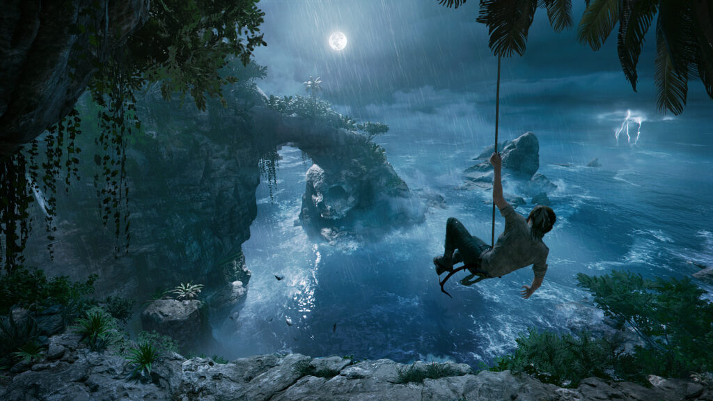 Lara croft gameplay graphics