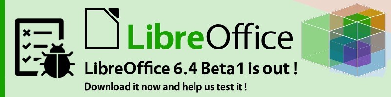 Libreoffice 6 4 enters beta with native gtk dialogs qr code generator and more 528203 2