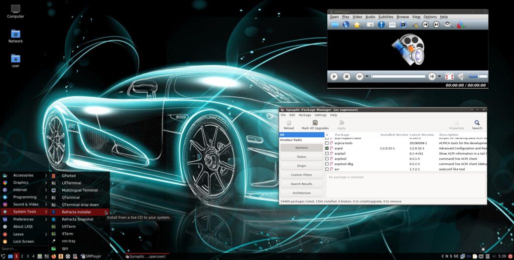 Debex linux distro released for older pcs with lxqt desktop linux kernel 5 4 528538 3