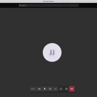 Teams on ubuntu flathub login screen