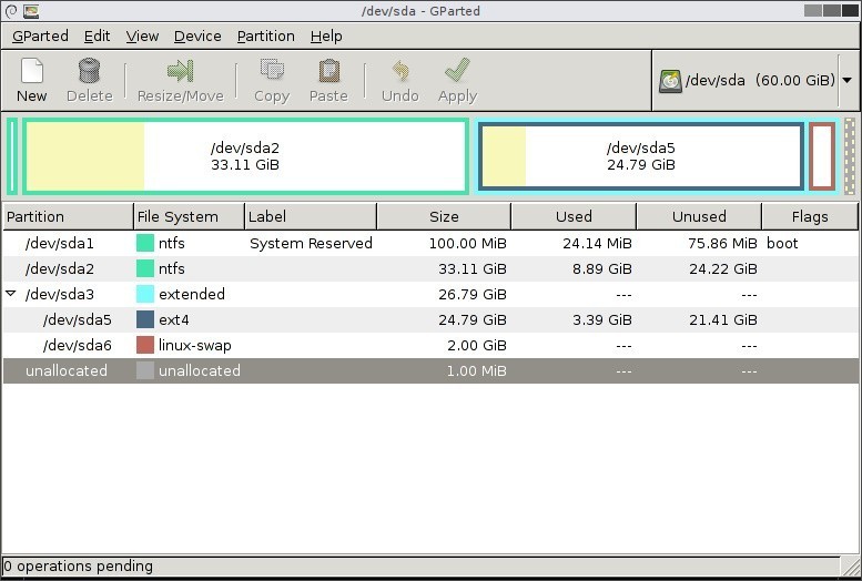 Gparted 1 1 open source partition editor is out with various enhancements fixes 528919 2
