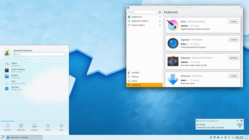 Kde plasma 5 18 lts desktop environment enters beta here s what s new 528884 10