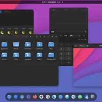 Orchis linux theme screenshot