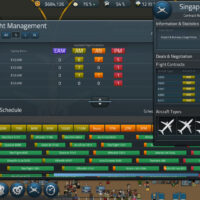 Simairport flight management