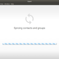 Sync groups and contacts linux