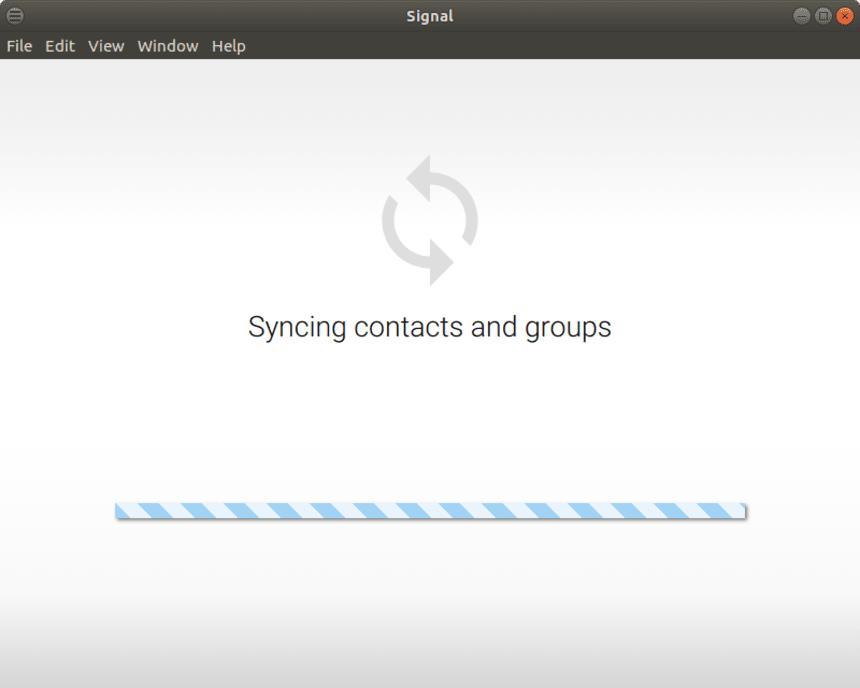 Sync groups and contacts linux