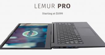 System76 announces lemur pro linux laptop with insane battery life