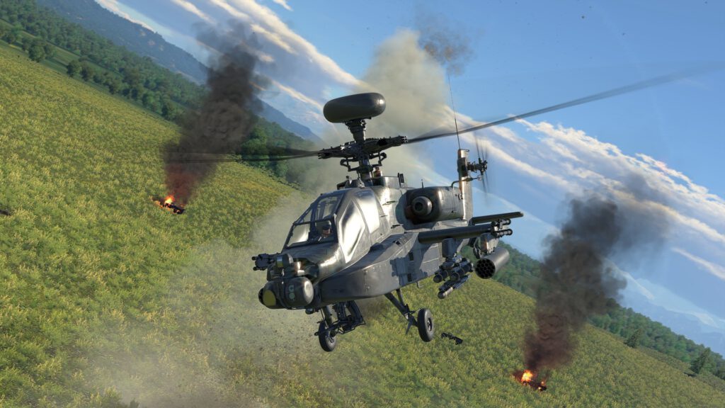 Attack helicopter graphics war thunder
