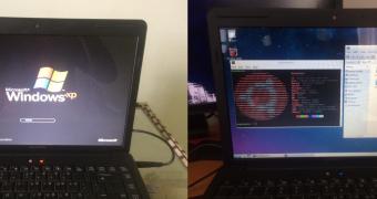 Linux on ancient windows xp laptop shows old hardware doesn’t