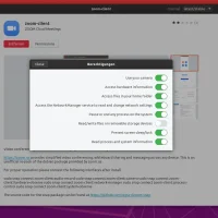 Zoom ubuntu permissions