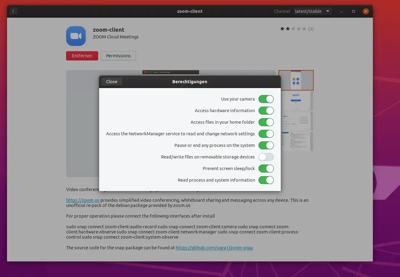 Zoom ubuntu permissions - How to Install Zoom on Ubuntu 26.04 - Complete Guide