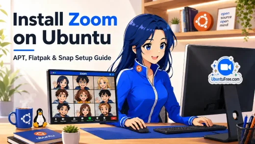 Zoom on linux cover - How to Install Zoom on Ubuntu 26.04 - Complete Guide