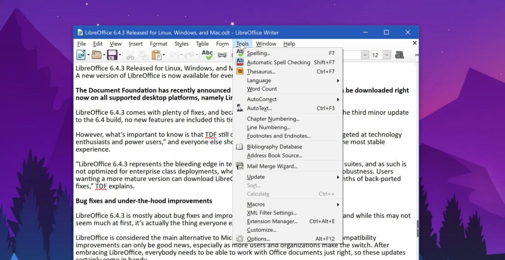 Libreoffice 6 4 3 released for linux windows and mac 529758 2