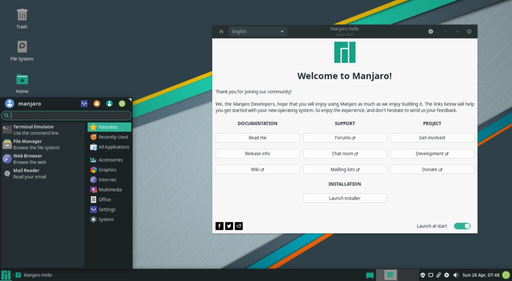 Manjaro 20 0 lysia officially launched 529822 2