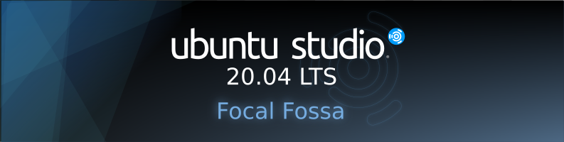 Ubuntu Studio 20.04 Official Banner