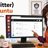 X twitter for linux ubuntu cover
