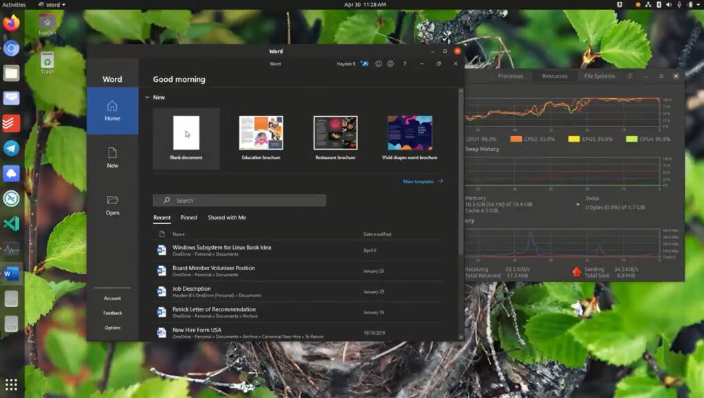 Secret project brings very usable microsoft office to ubuntu 20 04 529893 2 scaled