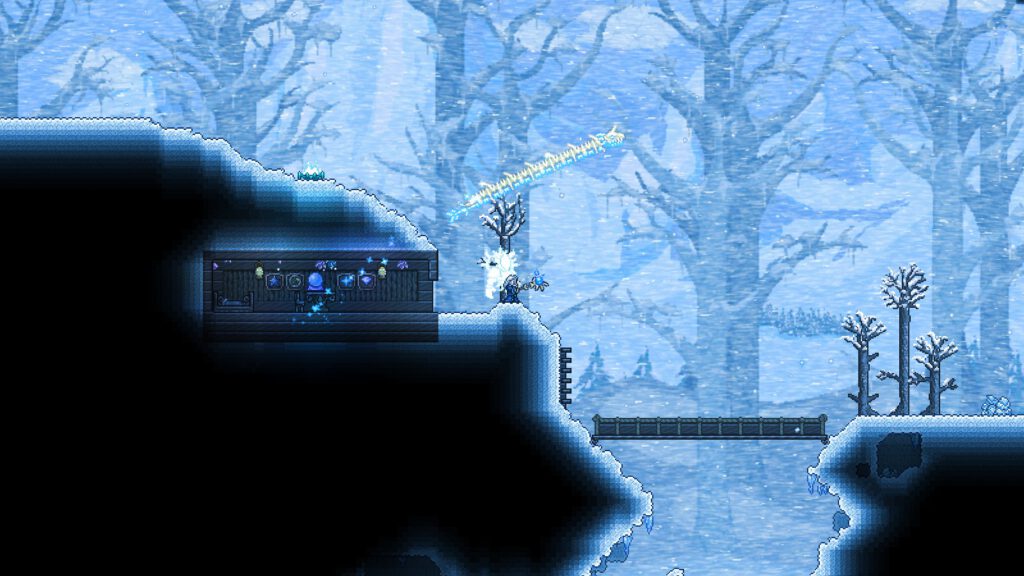 Terraria winter map