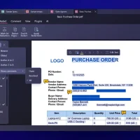 Editing a pdf in onlyoffice