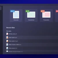 Home recent files in onlyoffice on ubuntu