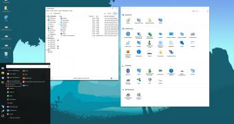 This linux os looks exactly like windows 10 is bad
