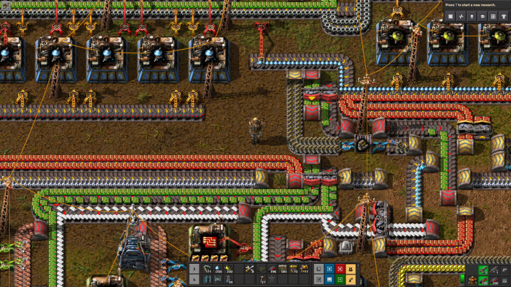 Gameplay graphics factorio