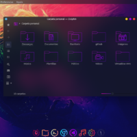 Gradient icons linux