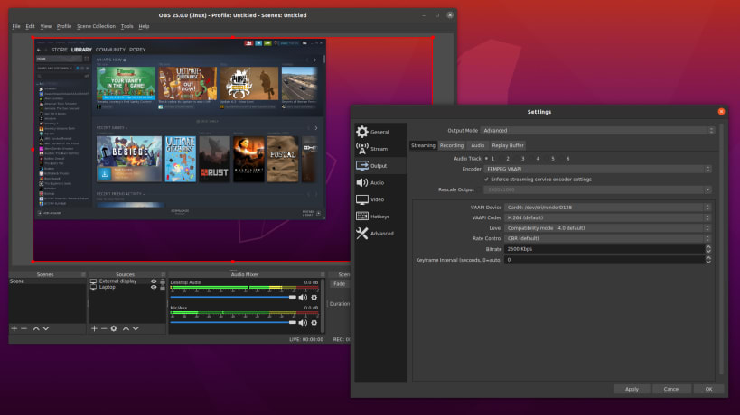 Ubuntu screenshot 2021