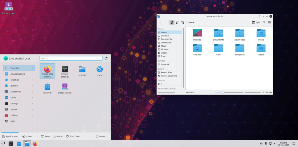 KDE Plasma 5.21 Desktop Environment Officially Released with New App Launcher, More - 9to5Linux
