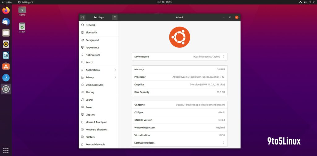 Ubuntu 21.04 (Hirsute Hippo) Enters Feature Freeze, Beta Expected on April 1st - 9to5Linux