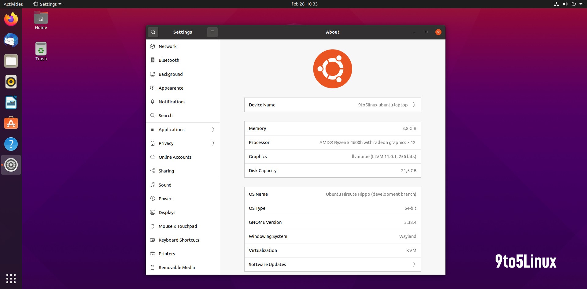 Ubuntu 21.04 (Hirsute Hippo) Enters Feature Freeze, Beta Expected on April 1st - 9to5Linux