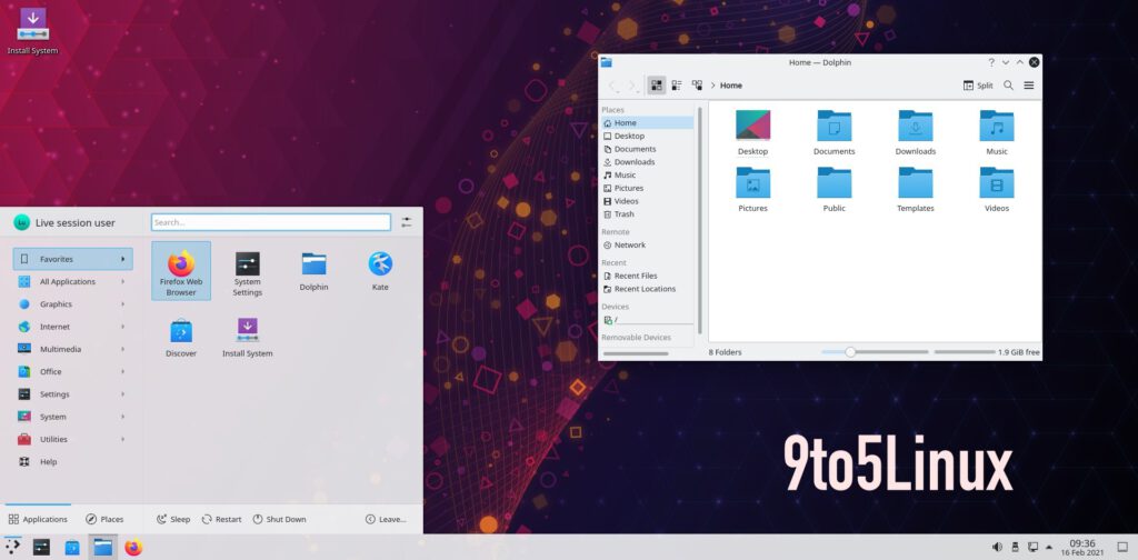 KDE Plasma 5.21.4 Improves Support for the Fortinet SSL VPN, Plasma System Monitor App - 9to5Linux