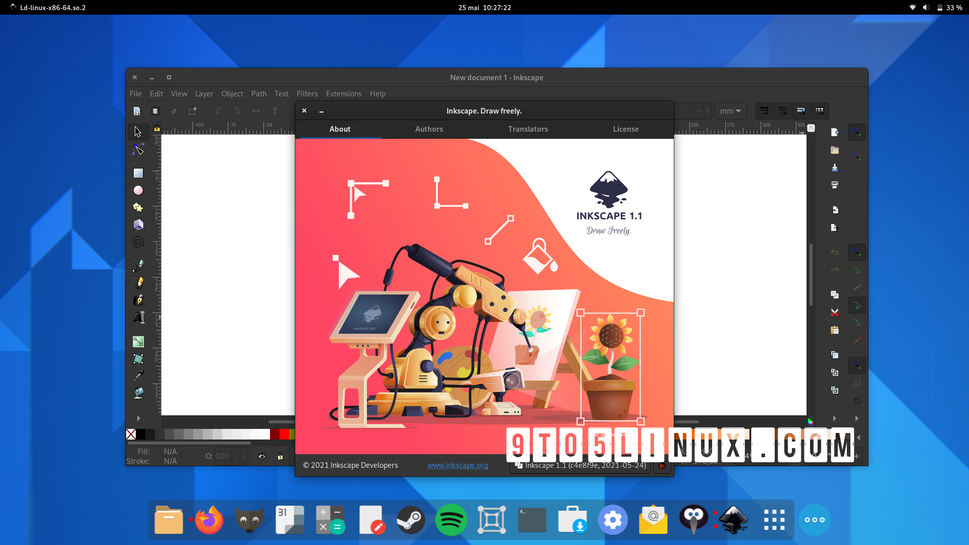 Download Inkscape 1 1 Open Source Svg Editor Released With Many New Features Inkscape 1 1 Open Source Svg Editor Released With Many New Features And Improvements 9to5linux Ubuntu Free