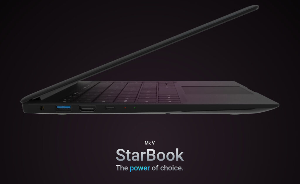 Starbook mk v linux laptop is now available for pre order