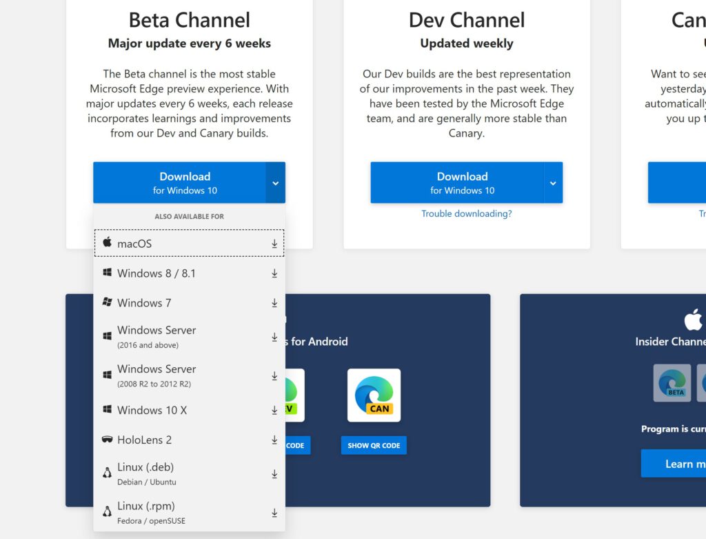 Microsoft releases microsoft edge beta browser for linux 532810 2