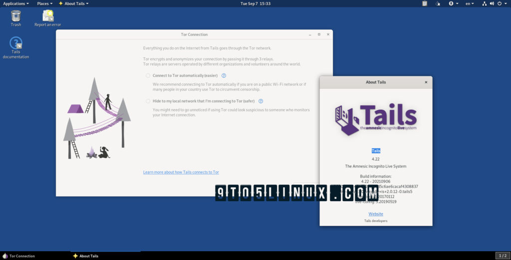 Tails 422 is out to improve the new tor connection