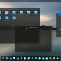 Transparent dark mode