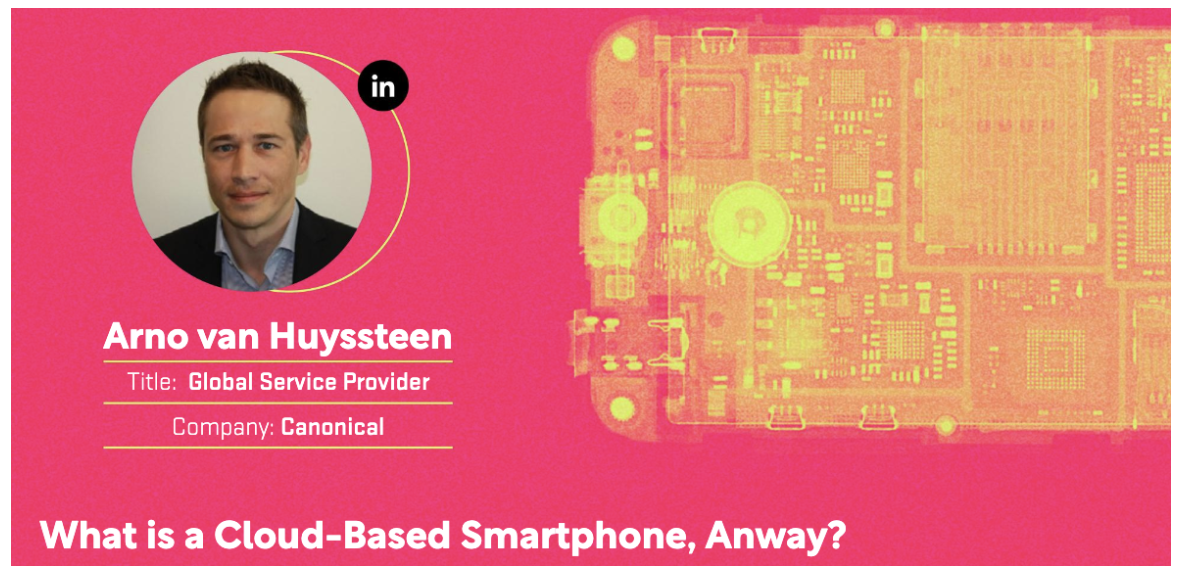 What is a Cloud-Based Smartphone | Ubuntu