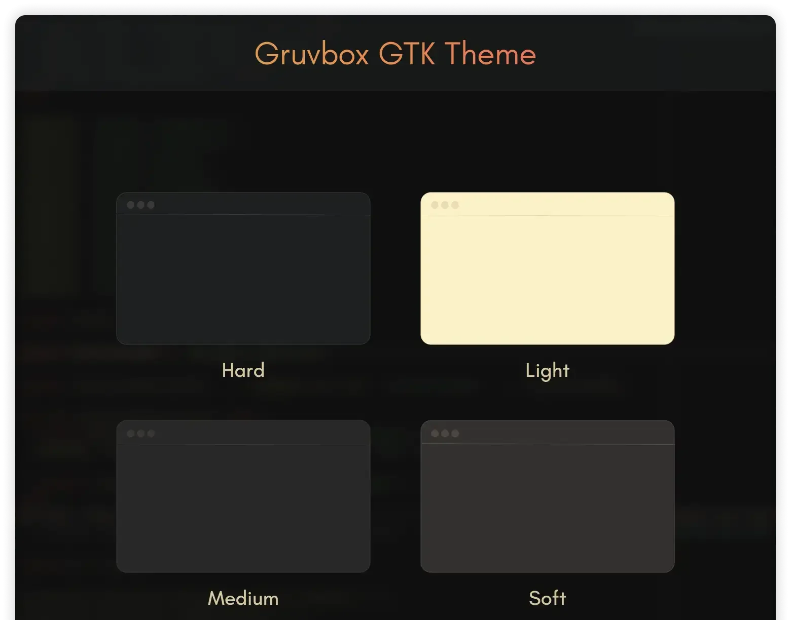 Gruvbox theme screenshot - Best Themes on Ubuntu 24.04
