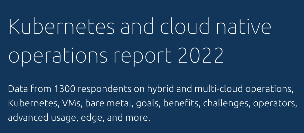 Hybrid Cloud Dominates and Security Tops the To-Do List in Canonical’s 2022 Kubernetes and Cloud Native Operations Survey | Ubuntu