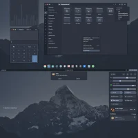 Nordic theme new dark