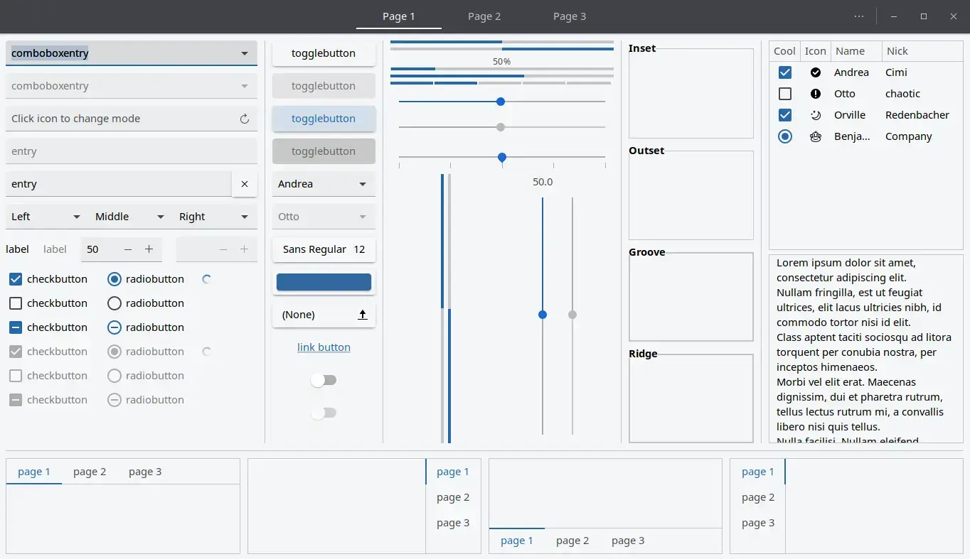 Pocillo gtk theme screenshot - Best Themes on Ubuntu 24.04