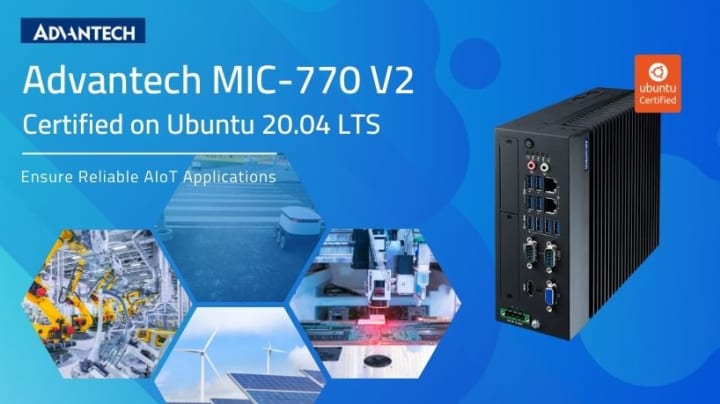 Advantech mic 770 v2 certified on ubuntu 2004 lts to ensure