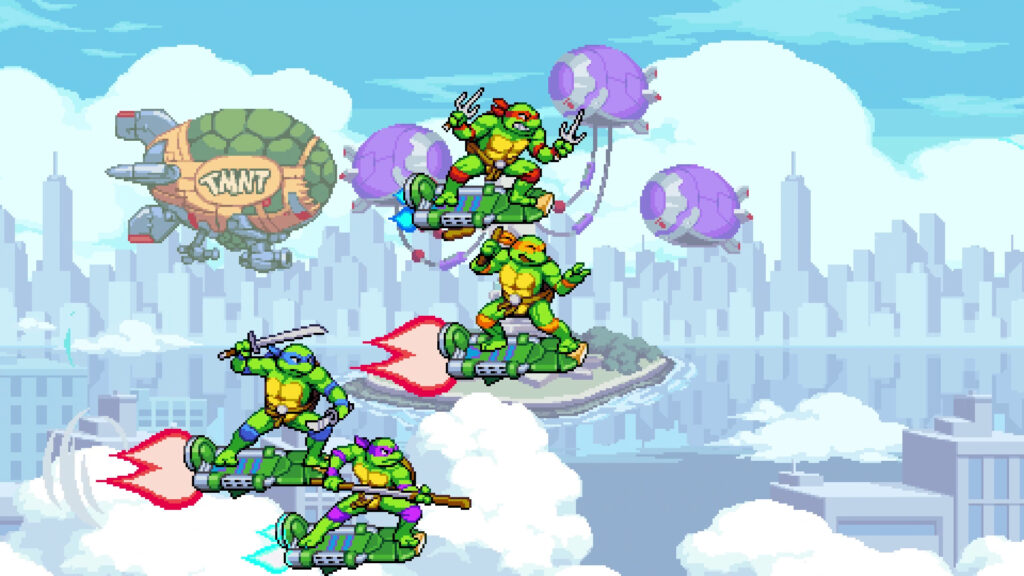 Flying tmnt