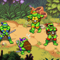 Funny laughing ninja turtles