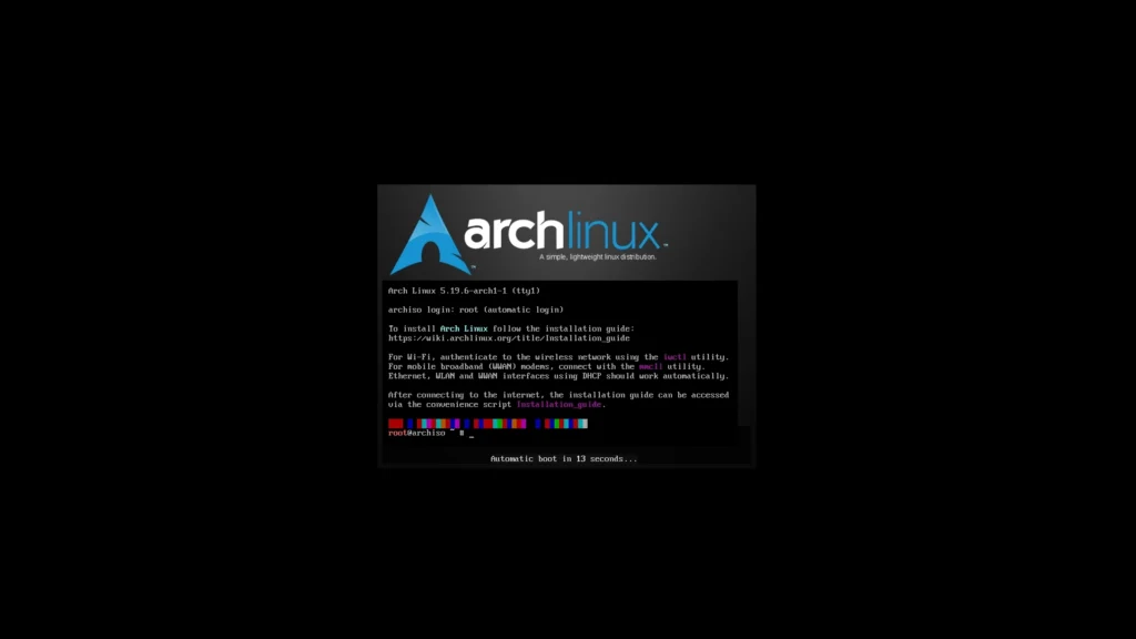 First arch linux iso powered by linux kernel 519 is.webp