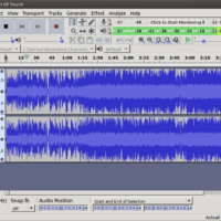 Audacity screenshot 01